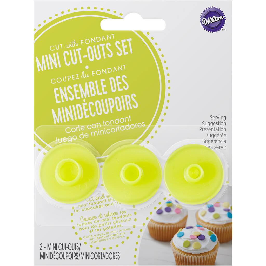Shop For The Wilton Mini Cut Outs Set Rounds At Michaels